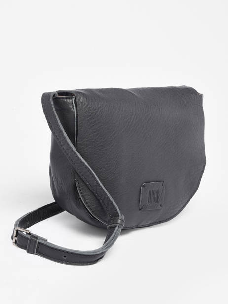 Cross Body Tas Natural Leder Biba Zwart natural CHR7L ander zicht 2