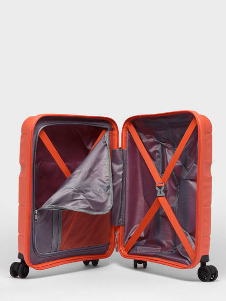 Handbagage American tourister Oranje linex EDELYNE ander zicht 3