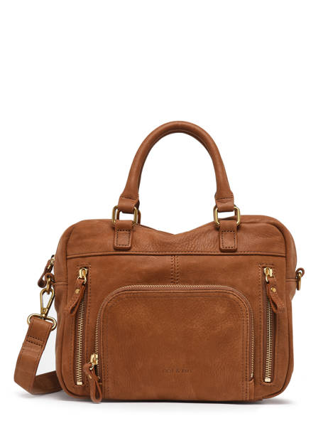Cross Body Tas Baby Macy Leder Nat et nin Bruin vintage BABYMACY