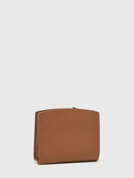 Longchamp Roseau Portefeuille Bruin