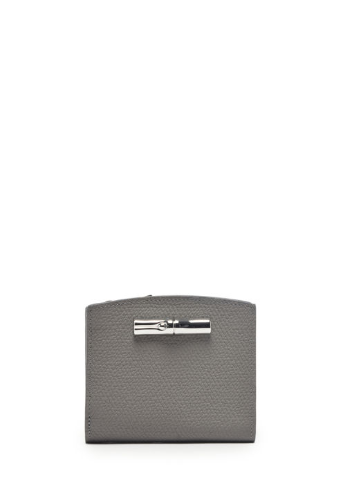 Longchamp Roseau Portefeuille Grijs