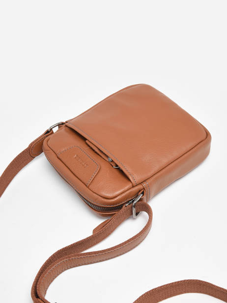 Cross Body Tas S FoulonnÃ© Leder Etrier Bruin foulonne EFOU729S ander zicht 1