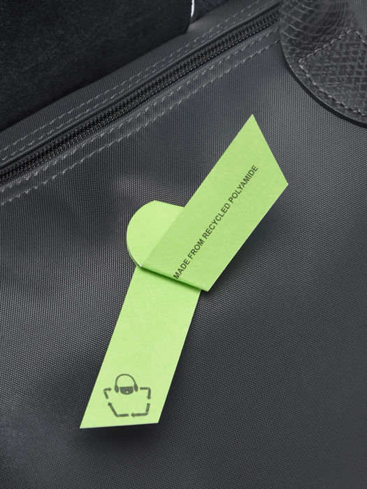 Longchamp Le pliage green Schoudertas Grijs