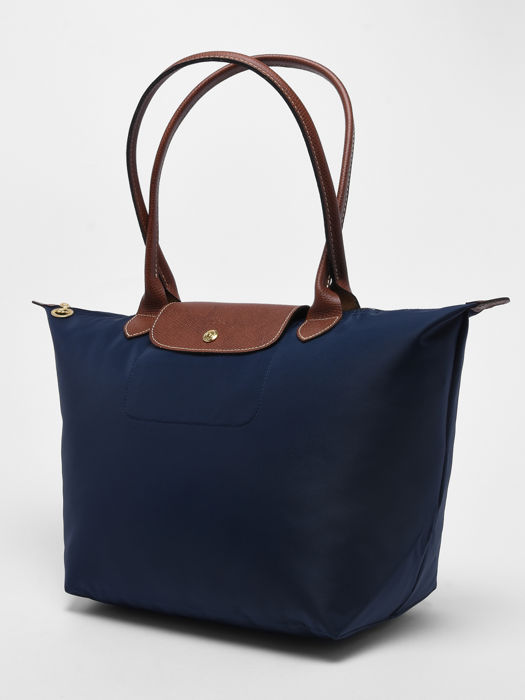 Longchamp Le pliage original Schoudertas Blauw