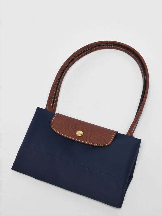 Longchamp Le pliage original Schoudertas Blauw
