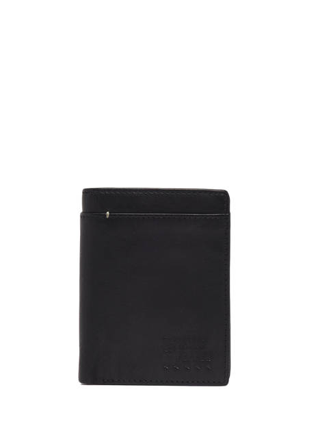 Portefeuille Traveler Leder Basilic pepper Zwart traveler BTRA91