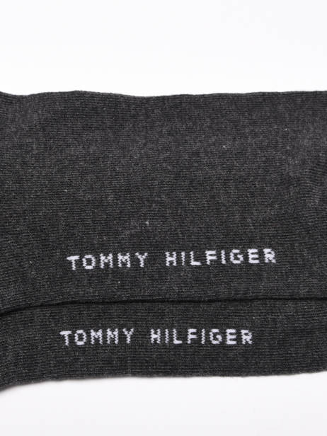 Set Van 2 Paar Sokken  Tommy hilfiger Grijs socks men 10001492 ander zicht 2