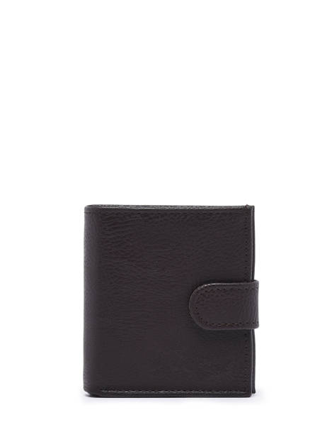 Portefeuille Met Kaarthouder Leder Miniprix Bruin essentiel 8834