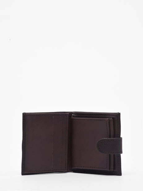 Portefeuille Met Kaarthouder Leder Miniprix Bruin essentiel 8834 ander zicht 1