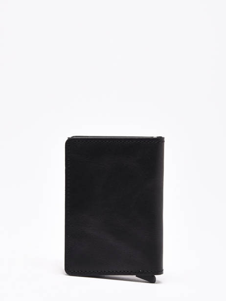 Kaarthouder Leder Secrid Zwart vintage 1229511 ander zicht 2