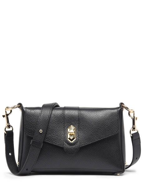 Cross Body Tas Foulonne Double Leder Lancaster Zwart foulonne double 53