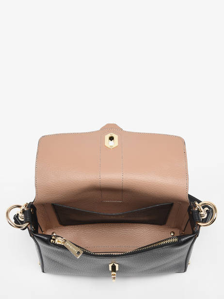 Cross Body Tas Foulonne Double Leder Lancaster Zwart foulonne double 53 ander zicht 3