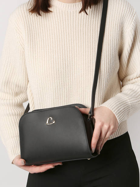 Cross Body Tas City Philos Leder Lancaster Zwart city philos 79 ander zicht 1