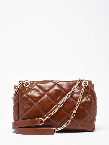 Schoudertas L Moon Leder Vanessa bruno Bruin moon 84V40329 ander zicht 4