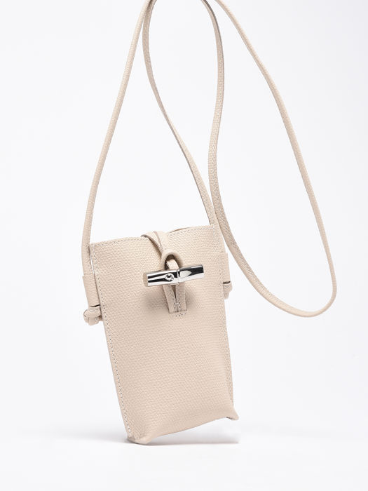 Longchamp Roseau Etui ipod/cd Beige