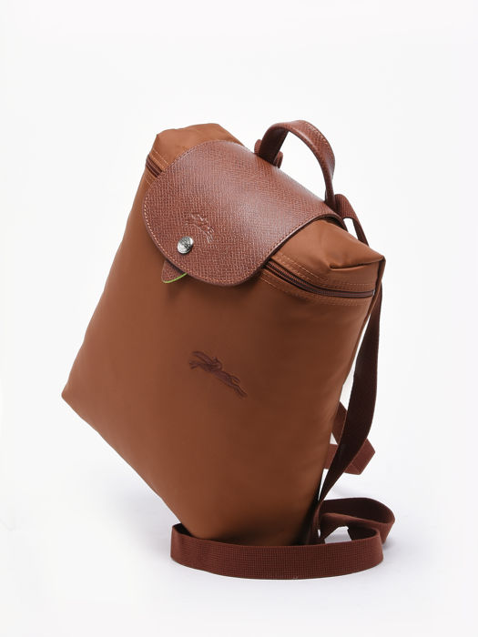 Longchamp Le pliage green Rugzak Bruin