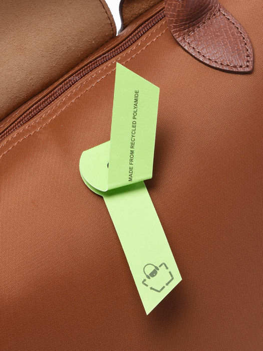 Longchamp Le pliage green Reistassen Bruin