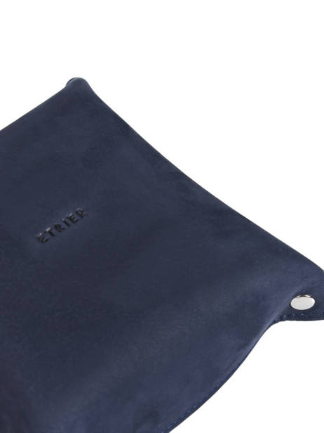 Sleutelbakje Etincelle Nubuck Leder Etrier Blauw etincelle nubuck EETN656 ander zicht 1
