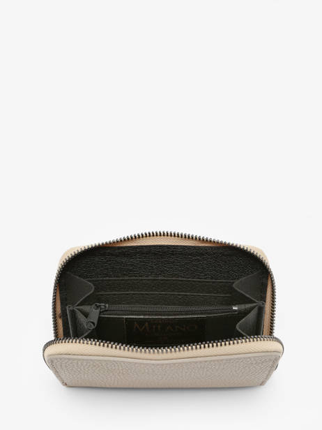 Portefeuille Caviar Leder Milano Beige caviar CA19043 ander zicht 1