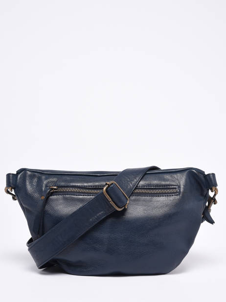 Heuptasje Cow Leder Basilic pepper Blauw cow BCOW54 ander zicht 4