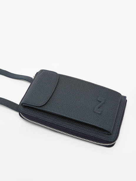 Telefoonetui Pocket Leder Nathan baume Blauw n city 3 ander zicht 2