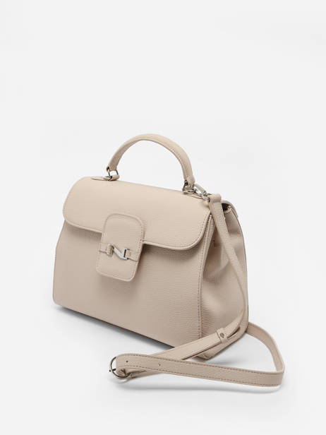 Handtas Duras Leder Nathan baume Beige ines 1 ander zicht 2