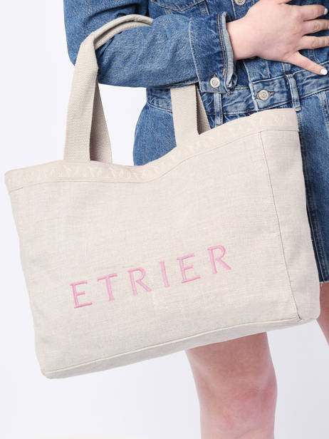 Schoudertas Miami Etrier Roze miami EMIA039M ander zicht 1