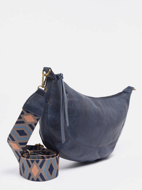 Cross Body Tas Sangle Mandoline Blauw sangle MD041 ander zicht 2