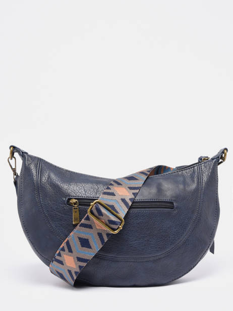Cross Body Tas Sangle Mandoline Blauw sangle MD041 ander zicht 4