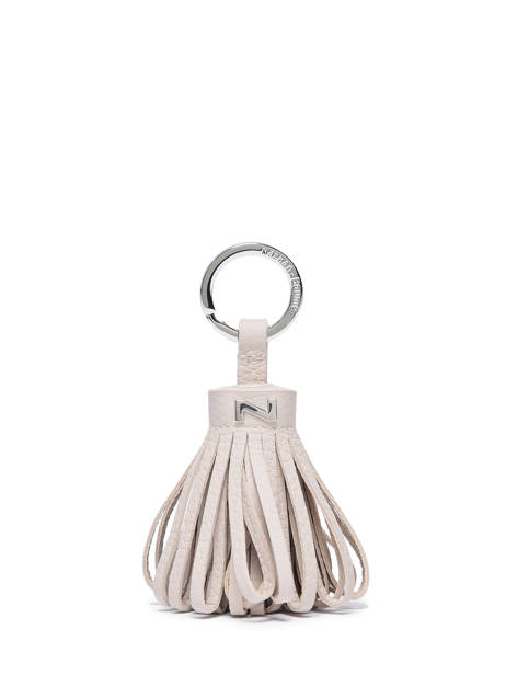 Sleutelhanger Dahlia Leder Nathan baume Beige original n 100100N