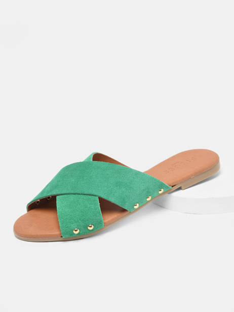 Slippers Vuma Uit Leder Pieces Veelkleurig women 77122 ander zicht 1
