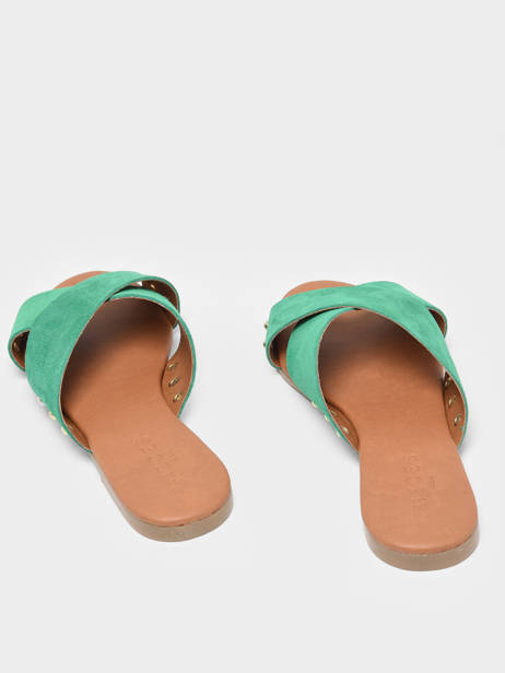 Slippers Vuma Uit Leder Pieces Veelkleurig women 77122 ander zicht 3