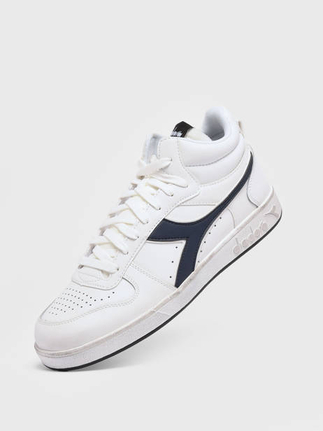 Sneakers Magic Icona Uit Leder Diadora Wit men 92900060 ander zicht 1