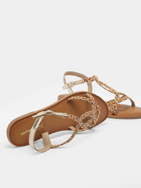 Sandalen Cimona Uit Leder Les tropeziennes Groen women CIMONA ander zicht 1