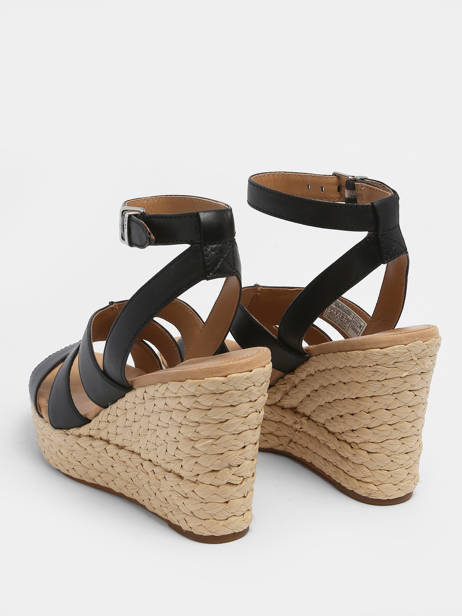 Sandalen Met Platformzool Careena Uit Leder Ugg Zwart women 1128251 ander zicht 4