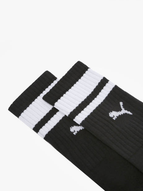 Set Van 2 Paar Sokken  Puma Zwart socks 10000950 ander zicht 1