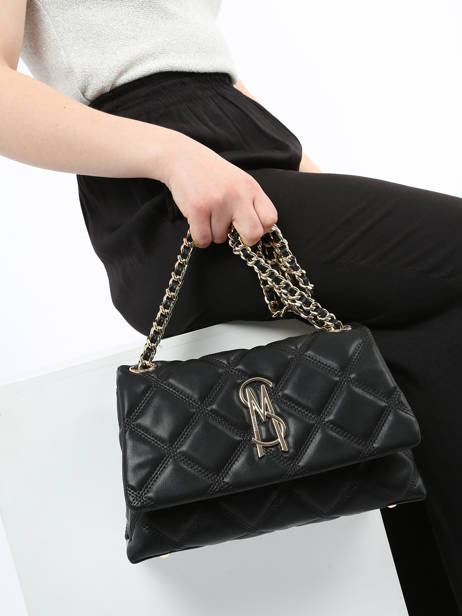 Cross Body Tas Quilted Steve madden Zwart quilted 13001062 ander zicht 1
