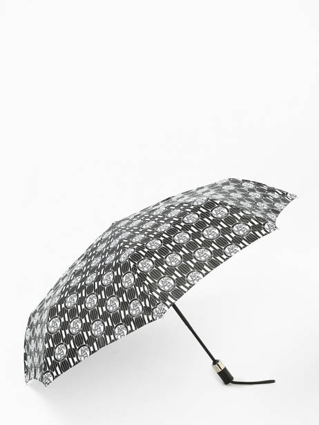 Paraplu Floréal Mini Automatisch Lancel Zwart parapluie L206 ander zicht 1