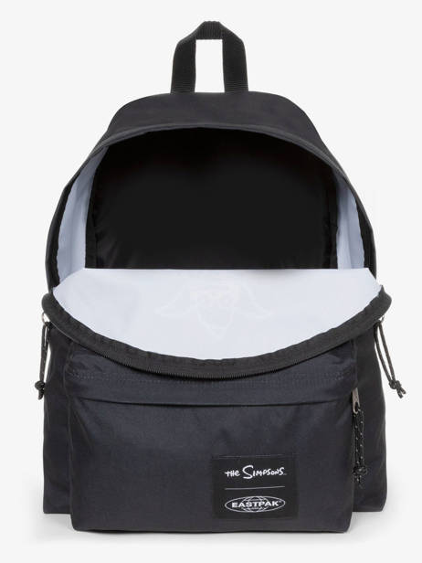 Rugzak 1 Compartiment Eastpak Zwart pbg authentic K620SIM ander zicht 2