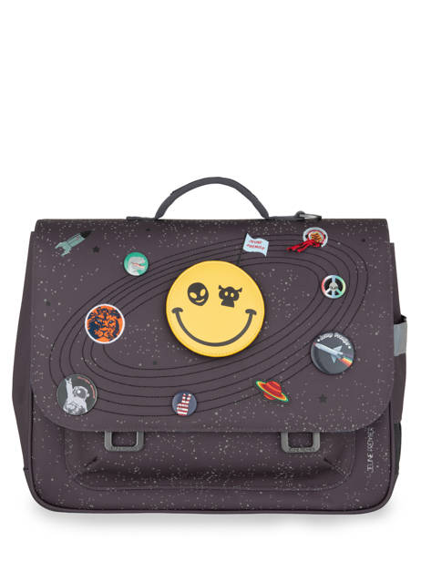 Boekentas It Bag Midi 2 Compartimenten Jeune premier Zwart daydream boys B