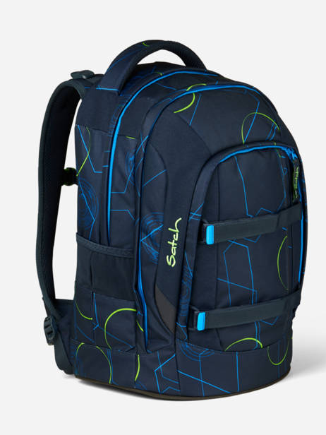 Rugzak 2 Compartimenten Satch Blauw pack SIN1 ander zicht 1