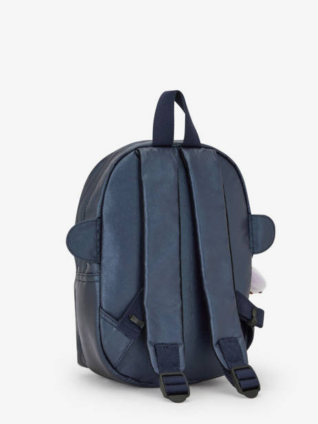 Mini Rugzak Kipling Blauw back to school KI7097 ander zicht 4