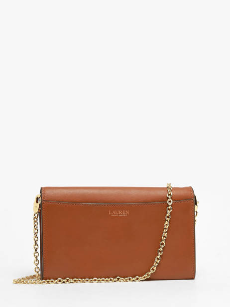 Cross Body Tas Adair Leder Lauren ralph lauren Bruin adair 31902100 ander zicht 4
