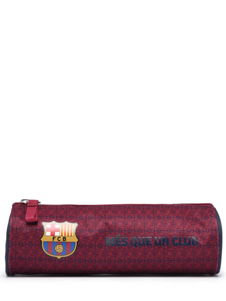 Pennenzak 1 Compartiment Fc barcelone Blauw barca 223F207P