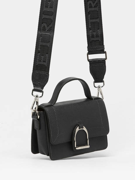 Cross Body Tas Xs Altesse Leder Etrier Zwart altesse EALT048X ander zicht 2