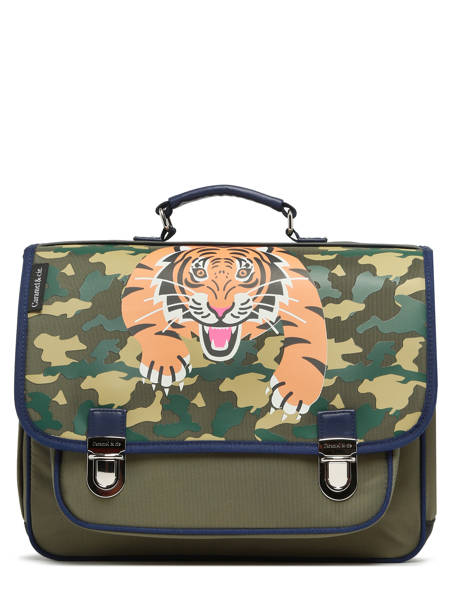 Boekentas 2 Compartimenten Caramel et cie Groen fier GA