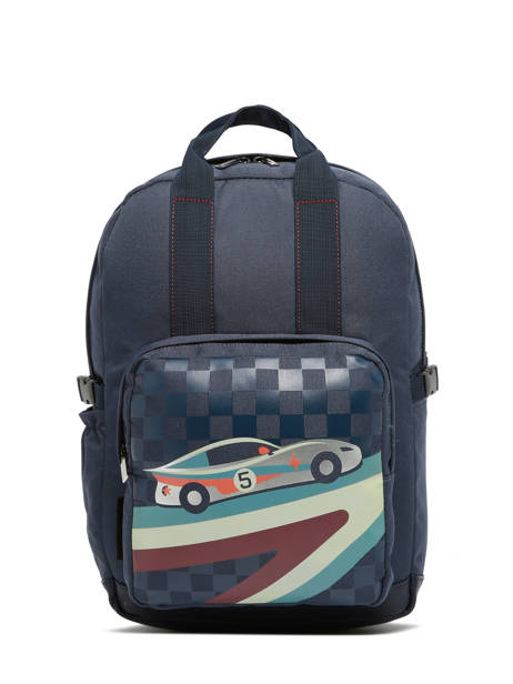 Rugzak 1 Compartiment Caramel et cie Blauw fier GA