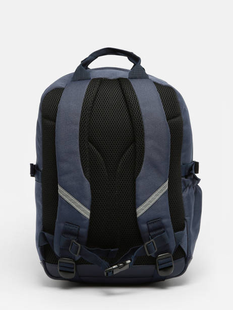 Rugzak 1 Compartiment Caramel et cie Blauw fier GA ander zicht 4