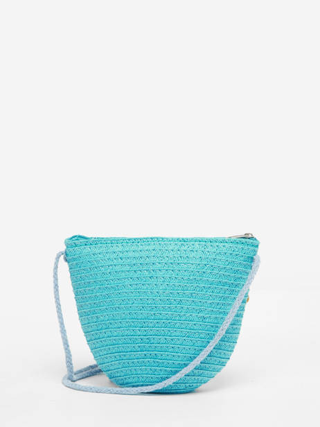 Cross Body Tas Le voyage en panier Blauw kids PM624 ander zicht 3