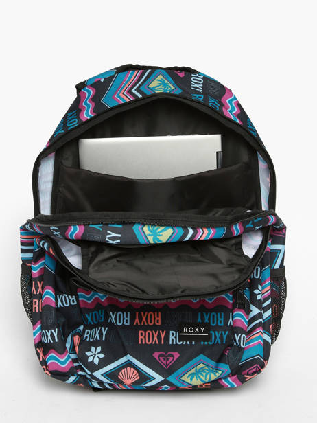 Rugzak 2 Compartimenten Roxy Veelkleurig back to school RJBP4662 ander zicht 2